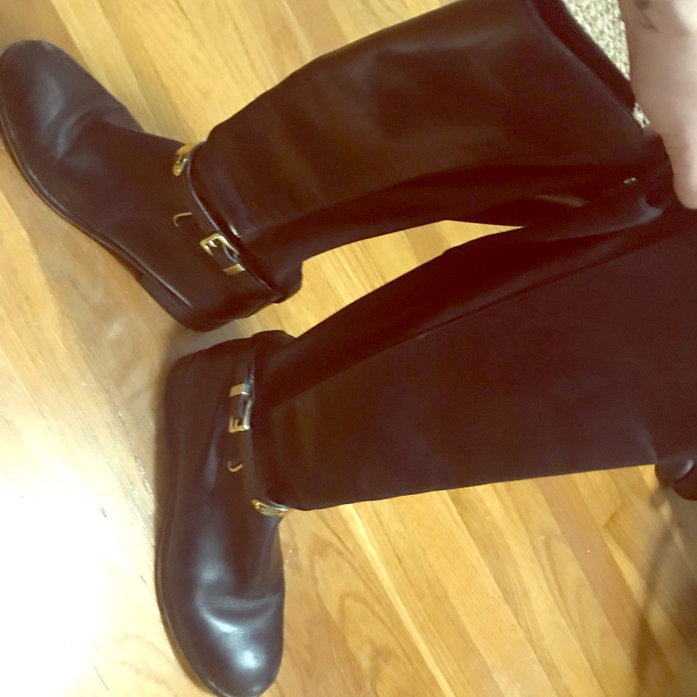 Authentic Leather Michael Kors Riding Boots